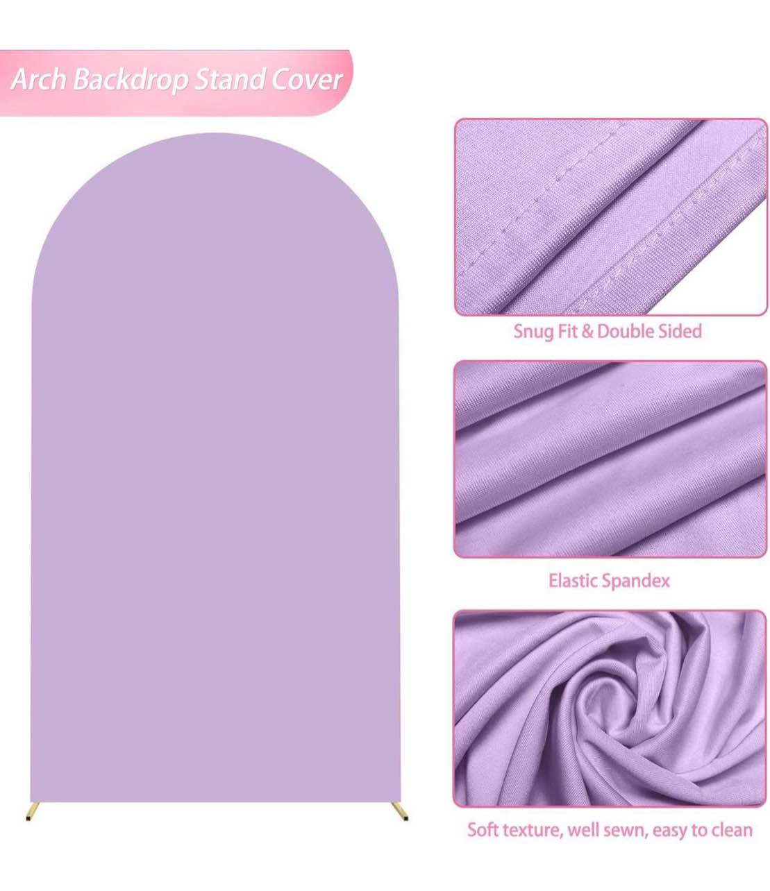 Arch Cover Spandex Fitted Wedding Arch Cover