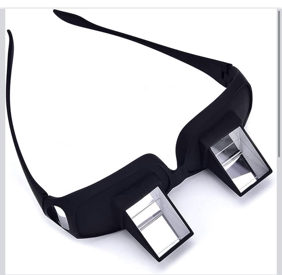 Lazy Glasses Bed Prism Glasses Spectacles Horizontal High Definition Glasses