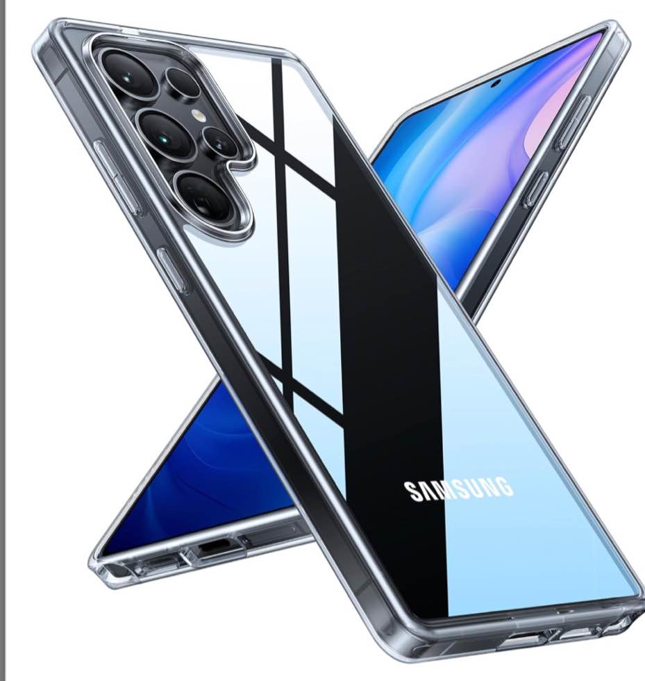 TORRAS Shockproof for Samsung Galaxy S25 Ultra Case, [Non-Yellowing] [12FT Military-Grade Protection] Transparent Slim Case for Samsung S25 Ultra Case, Diamond Clear, Hard, 6.9'' Guardian Series