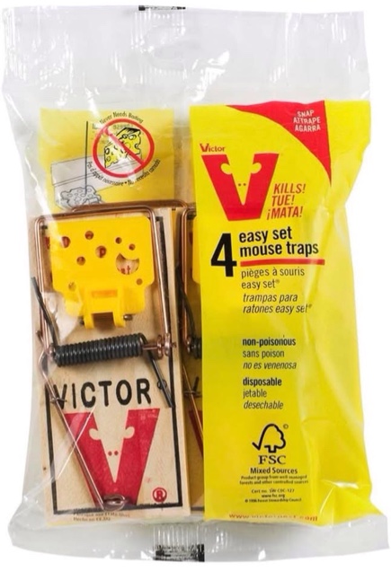 Condition photo showing New/Like New for Mouse traps 4 packs