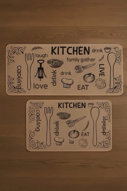 kitchen mats  17x29 and 17x47 inch