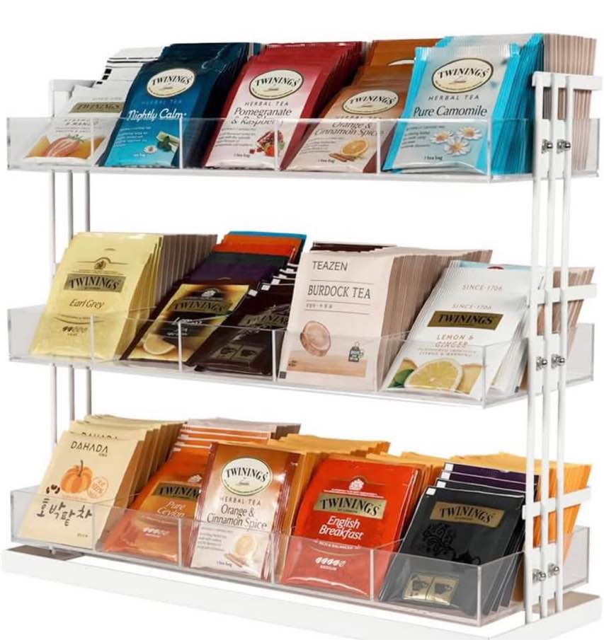 Condition photo showing New/Like New for Tea Bag Organizer steel