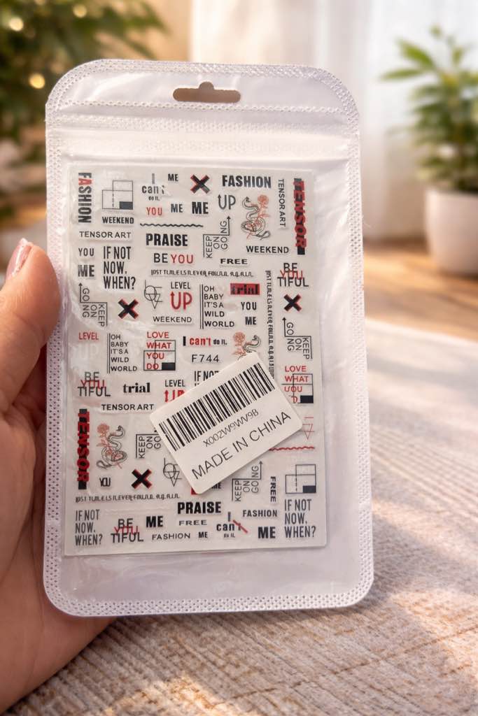 Condition photo showing New/Like New for Nail decal