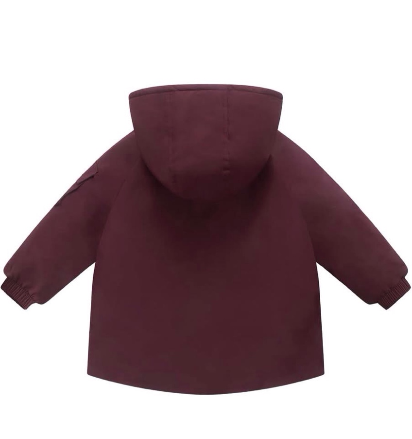 Condition photo showing New/Like New for Fleece Jacket with Hood Winter Puffer Coat  Size 7-8