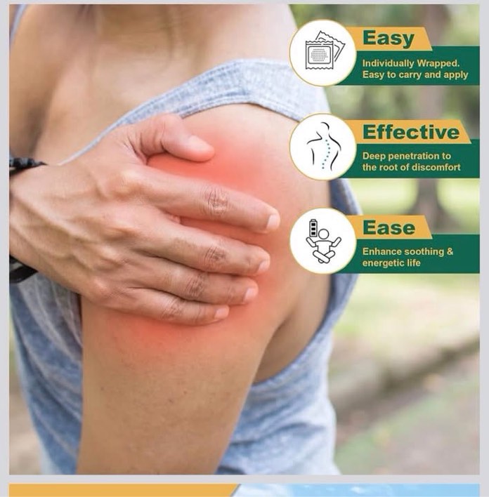 Condition photo showing New/Like New for Essential Oil Heating Pain Patch, Period Cramps Menstrual Pain Relief Heat Patches; Back, Join,Knee Ache Therapy