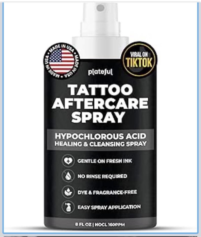 Condition photo showing New/Like New for Tattoos Aftercare Spray (8 oz)