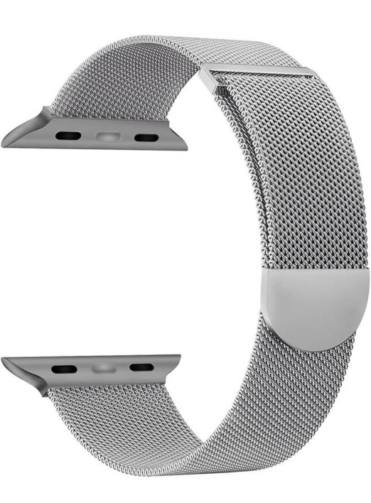 Condition photo showing New/Like New for Metal Stainless Steel Milanese Loop Band Compatible with Apple Watch Bands 38mm 40mm 42mm 44mm 49mm Women Men,Metal Loop Adjustable Mesh Magnetic Strap for iWatch Series Ultra 11 10 9 8 7 6 5 4 3 2