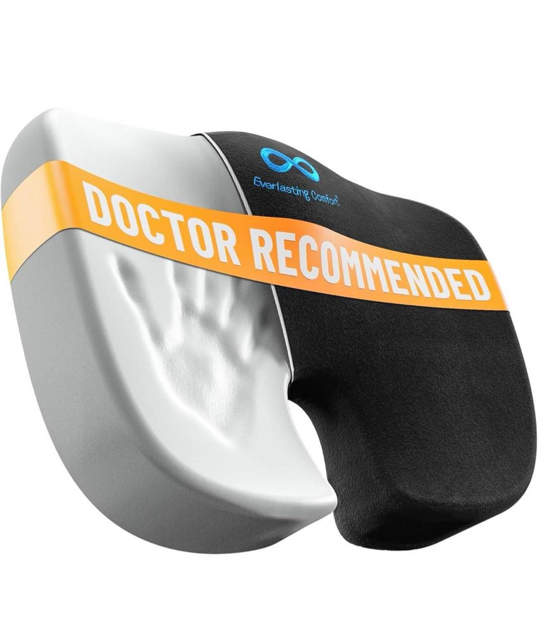 memory foam seat cushion for office chairs & car - ergonomic office desk