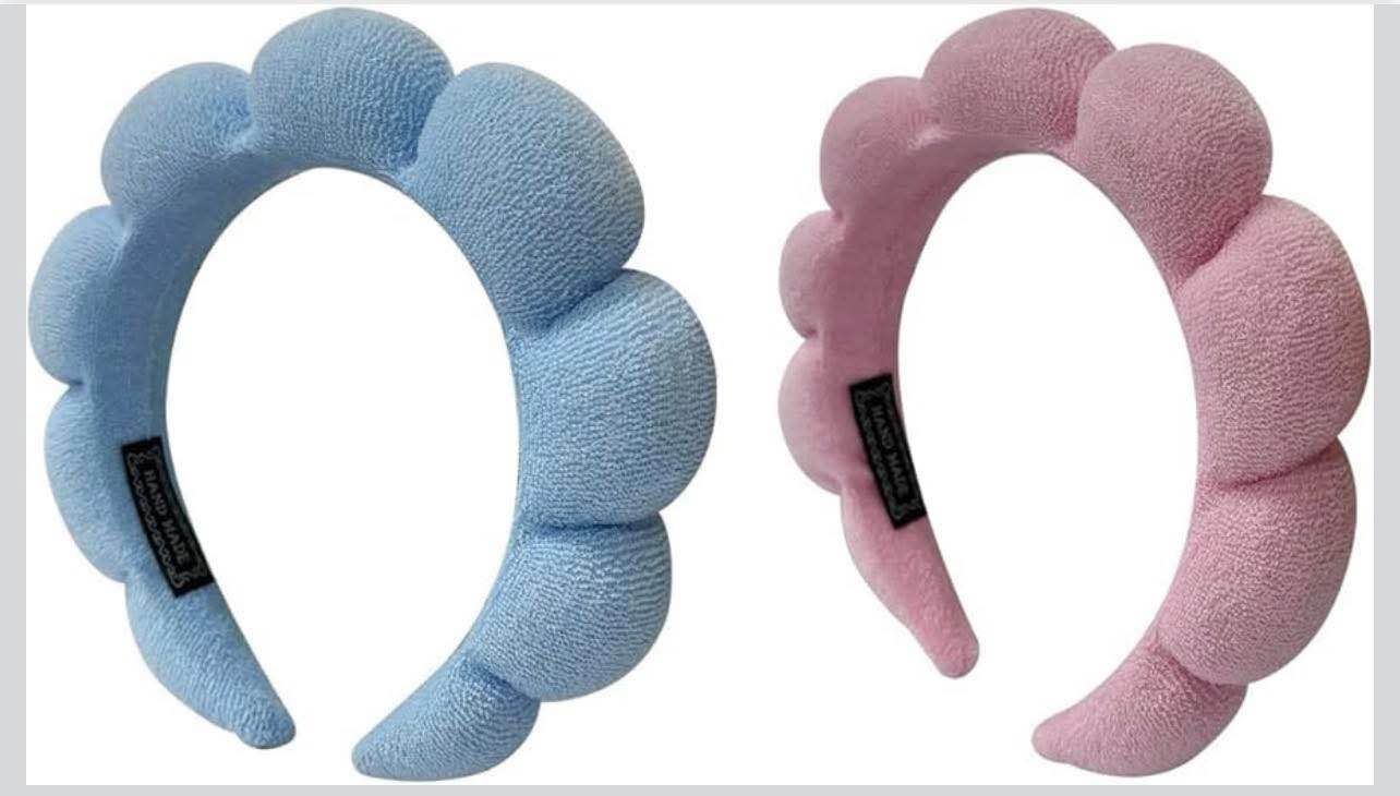 Condition photo showing New/Like New for Sponge Spa Hairband, 2 Pack