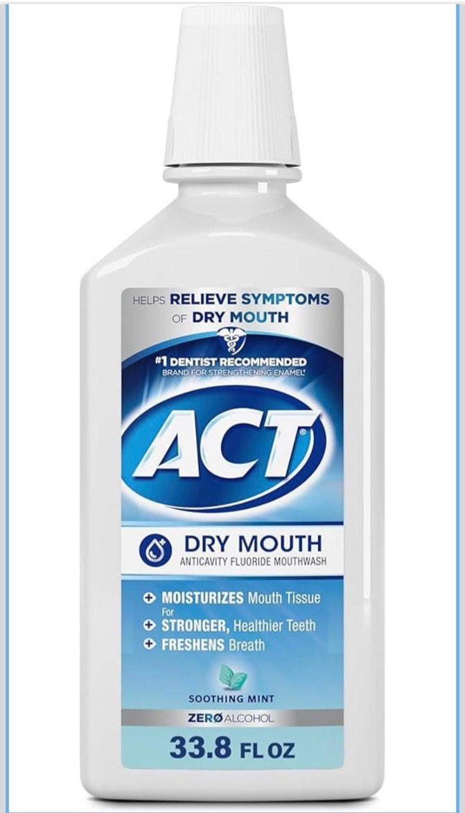 Condition photo showing New/Like New for Act mouthwash 