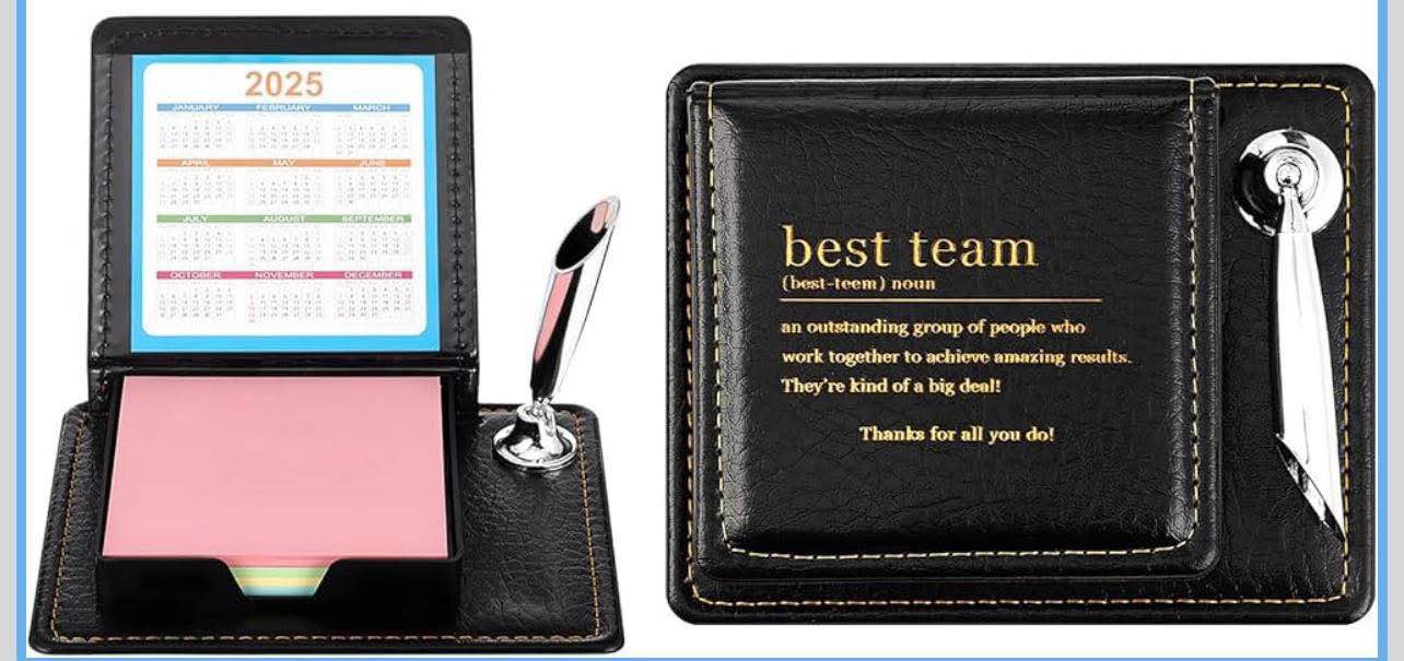 Condition photo showing New/Like New for Team Appreciation Sticky Note Holder