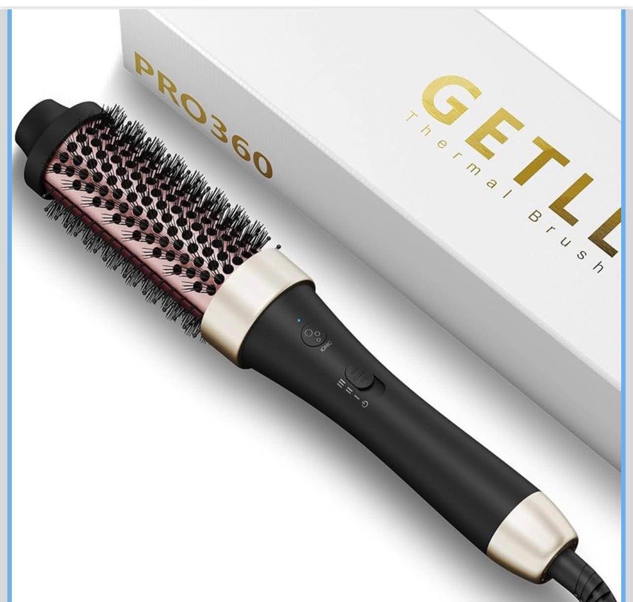 Ionic Thermal Brush Curling Iron Brush 1.5 Inch Heat