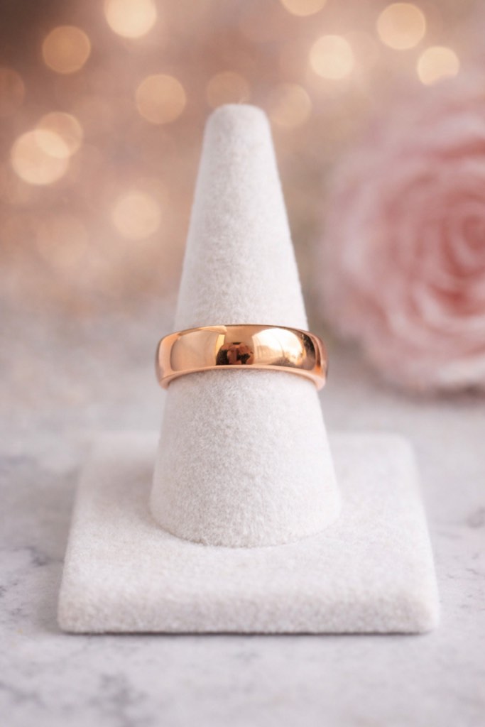 Condition photo showing New/Like New for Men’s 18k gold plated ring size 12 