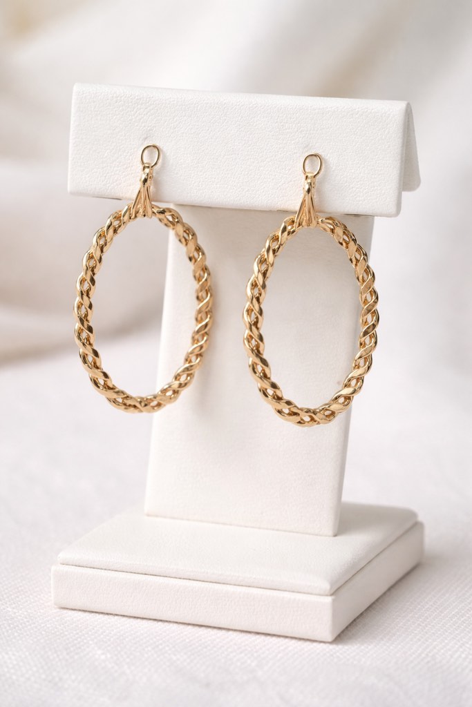 Gorgeous 18K Gold Plated Earrings