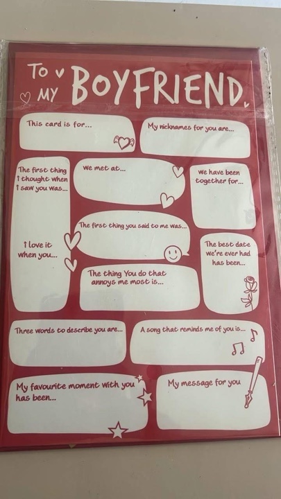 Card Blank inside