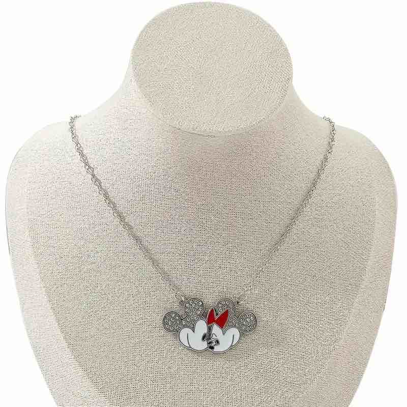 Sterling Silver Sapphire Disney’s Mickey Necklace