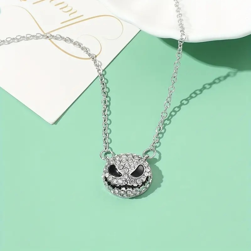 Sterling Silver Nightmare Before Christmas Necklace