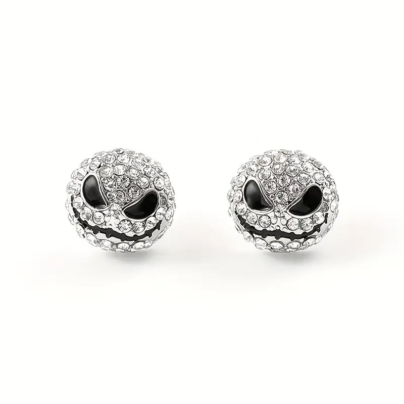 Sterling Silver Nightmare Before Christmas Earrings