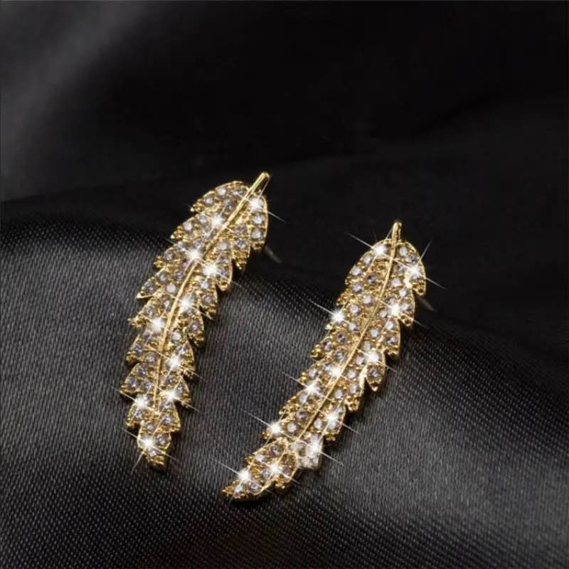 Gorgeous 925 Silver 18K Gold Plated Earrings?