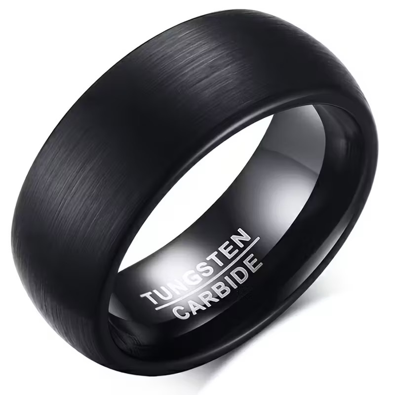 Tungsten Carbide Wide Ring- Size 9