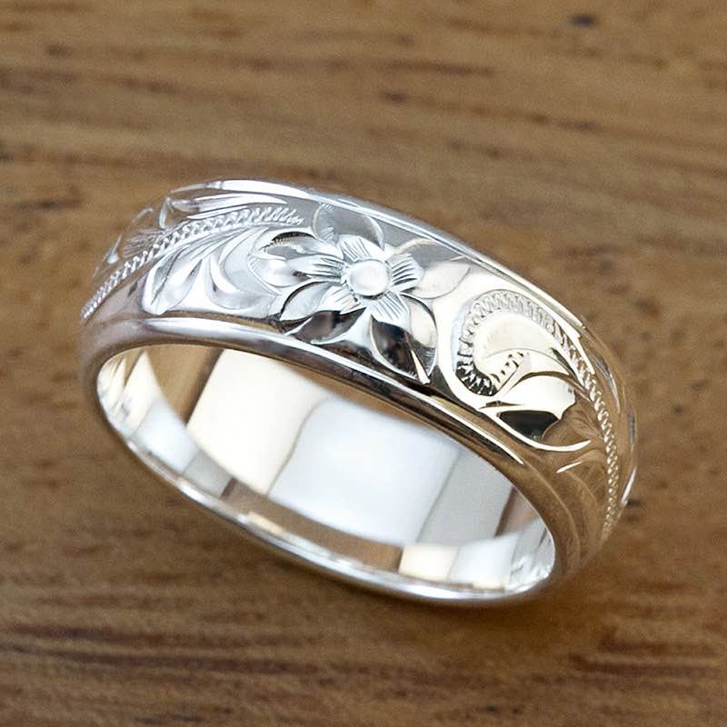 Sterling Silver Accent Ring – Size 8