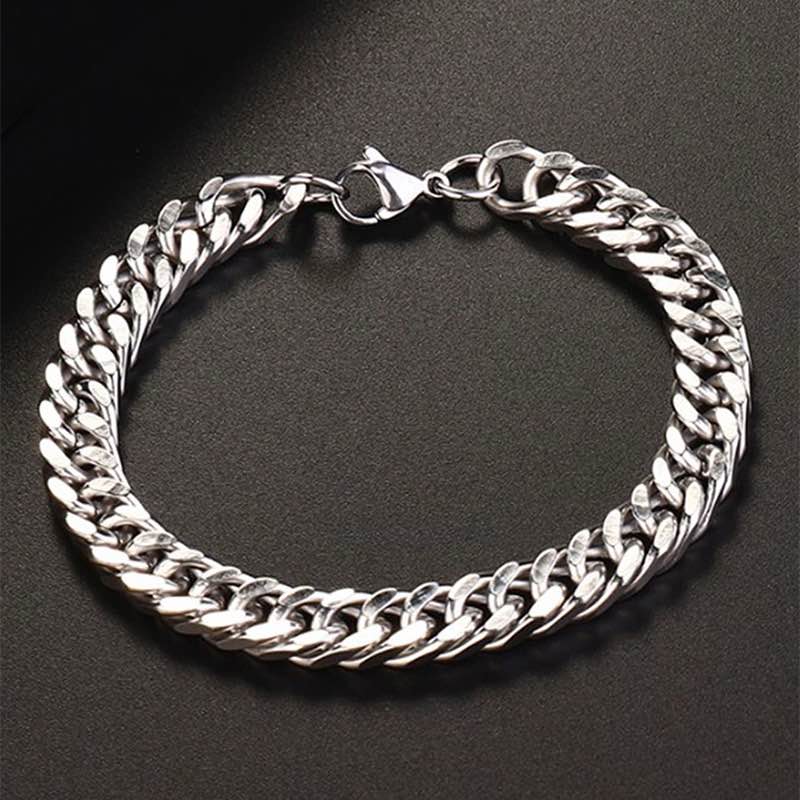 Stainless Steel Silver Link Bracelet