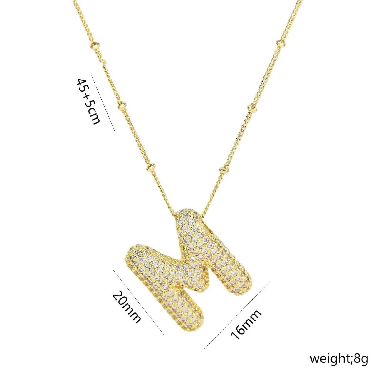 Stainless Steel Gold Plated Necklace