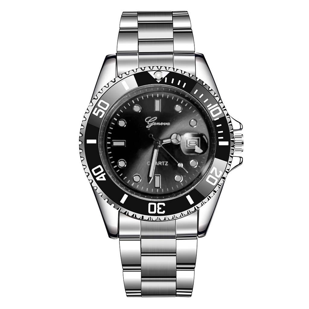 Silver Luxury Face Men’s Watch