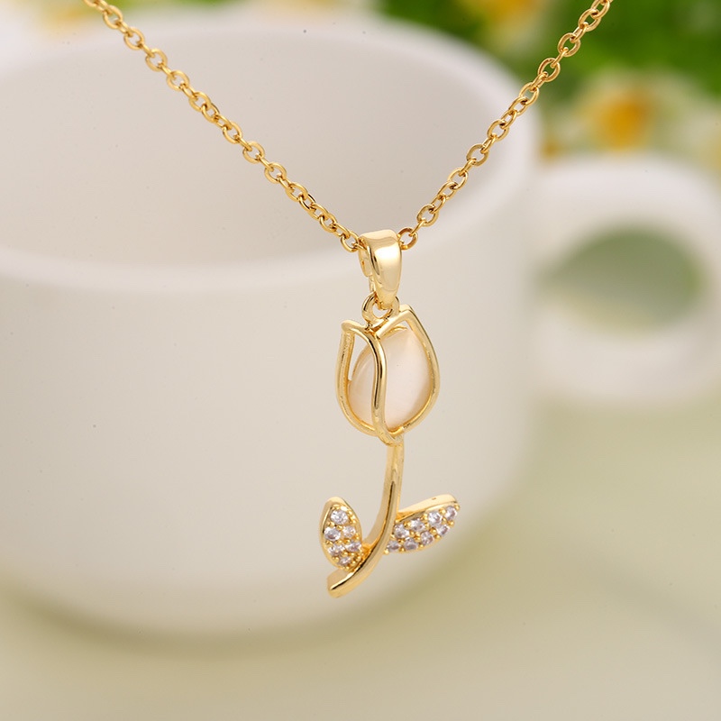 Stainless Steel Gold Plated Necklace