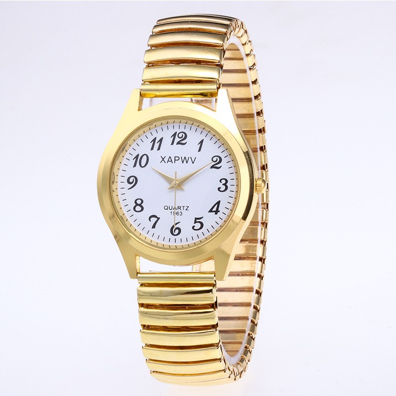 Classic Gold Plated Wrist Watch