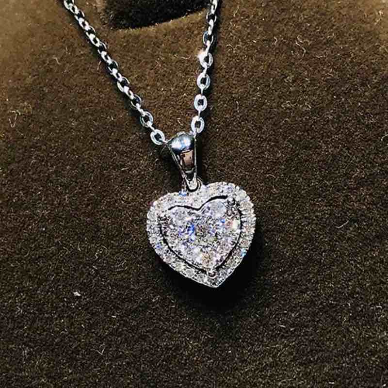 Sterling Silver Sapphire Necklace