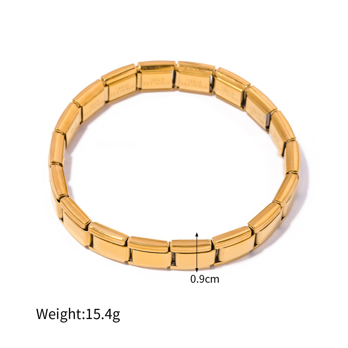 18K Gold Plated Charm Bracelet