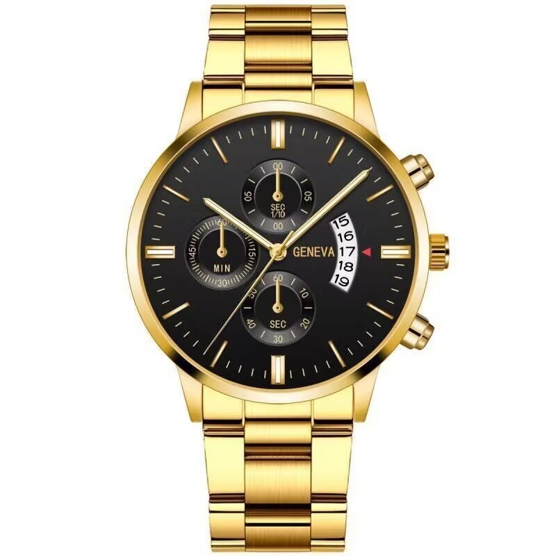 18K Gold Plated Classic Luxury Watch