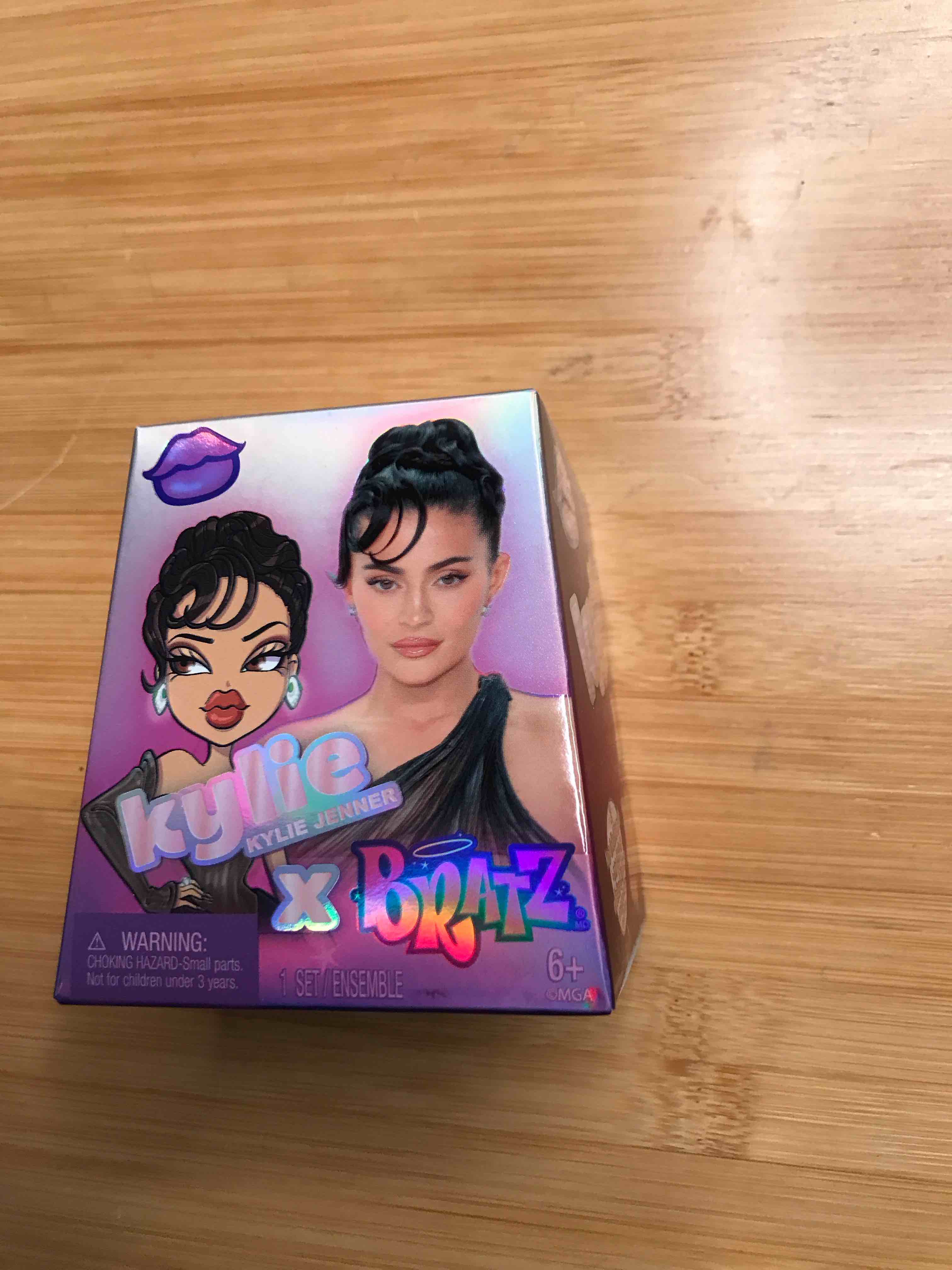 BRATZ x Kylie Jenner Series 1 Collectible Figures, 2 Minis in Each Pack, Blind Packaging Doubles as Display