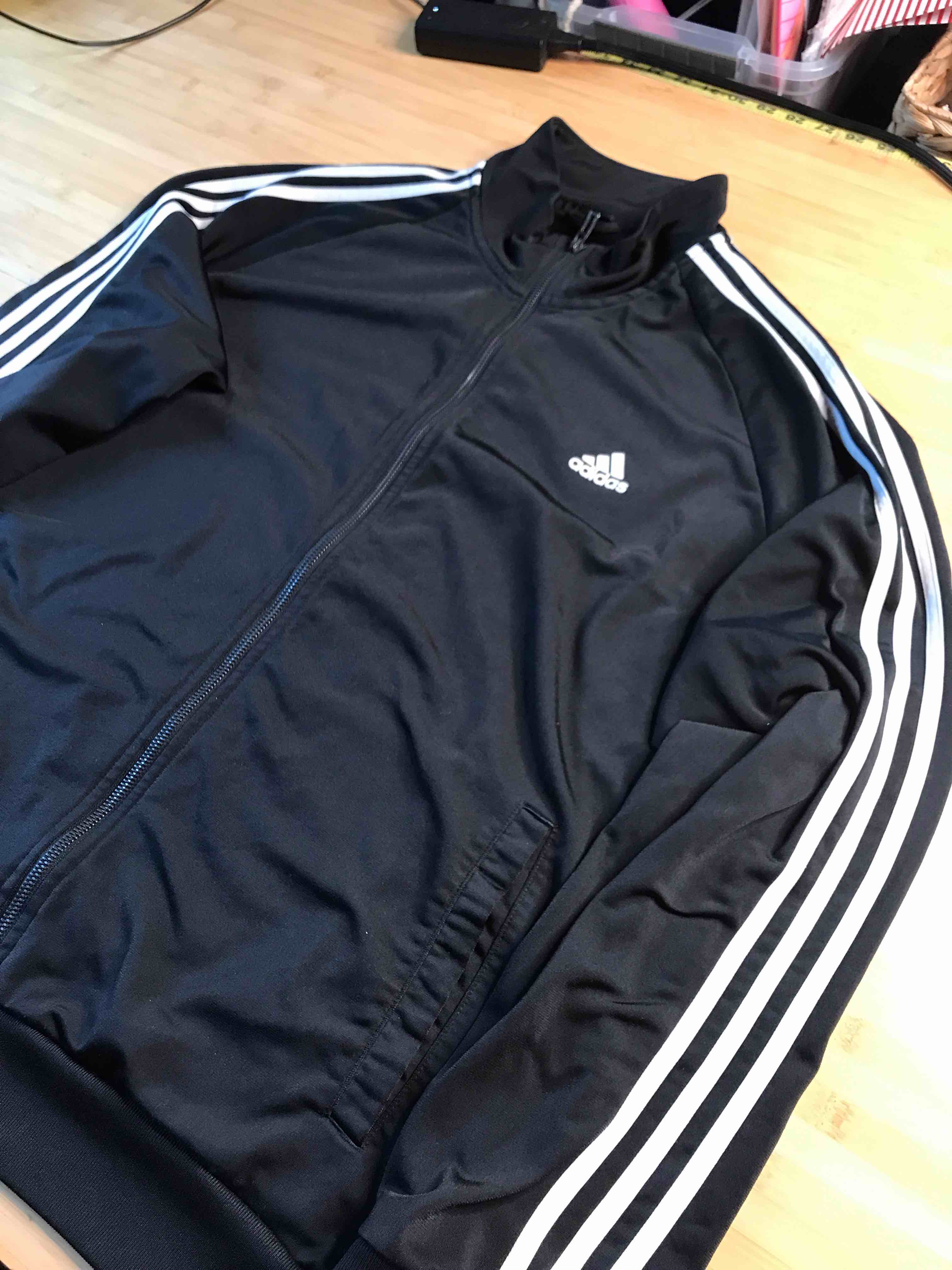 Adidas Men’s XL Zip-Up Track Suit Jacket Only