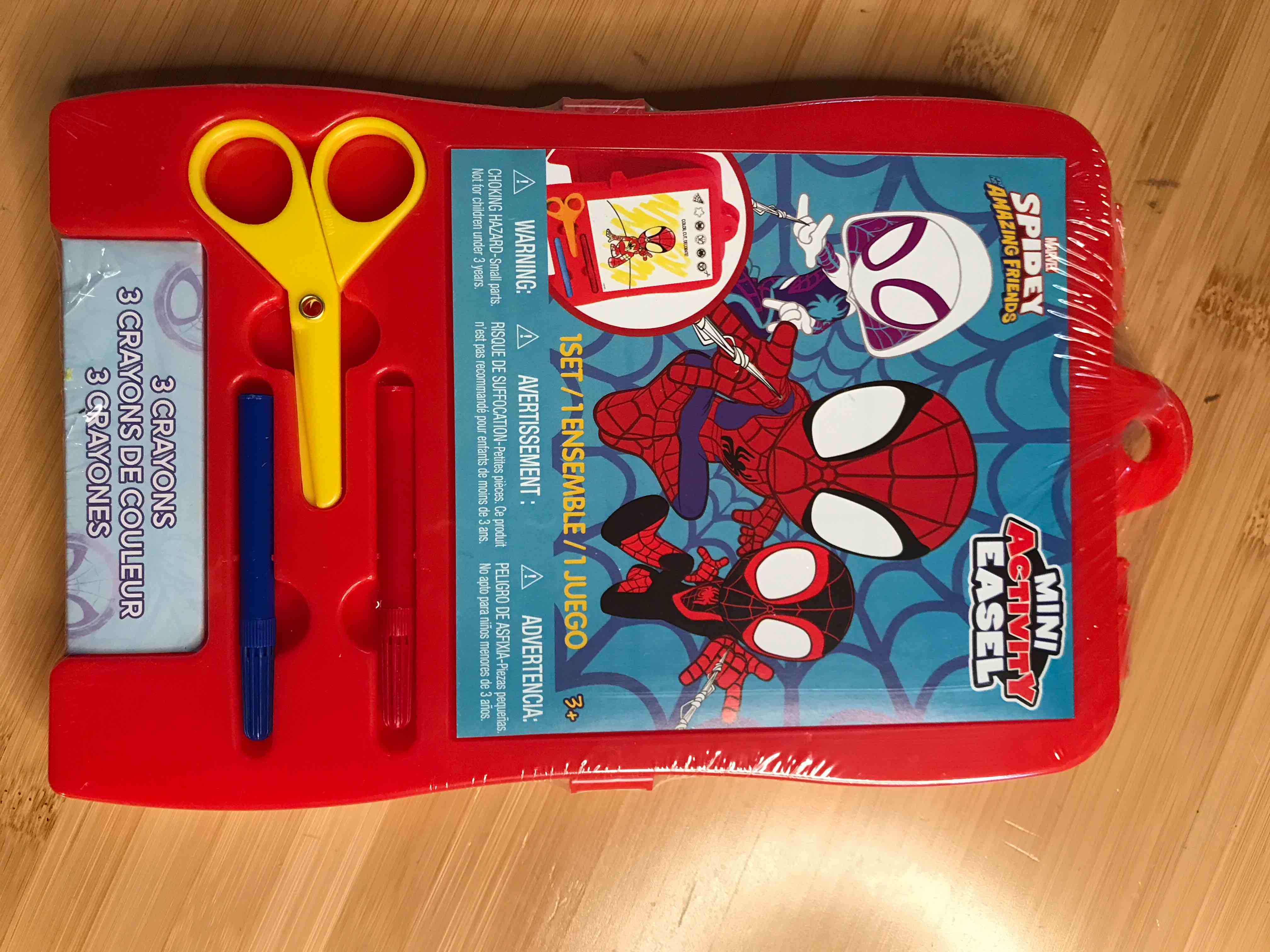 Marvel Spidey Amazing Friends Mini Activity Easel 
