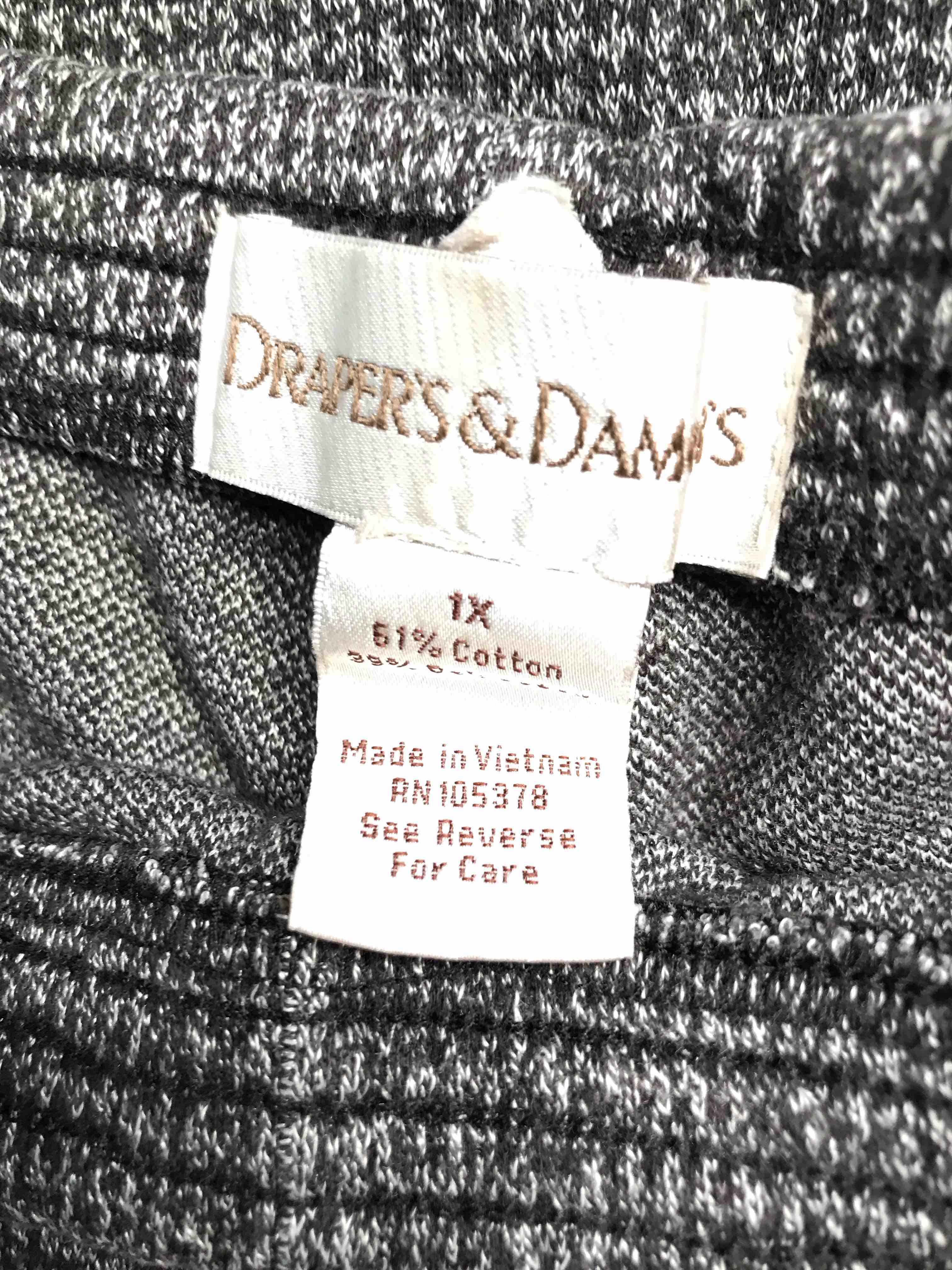 Draper’s & Damon’s Women’s Pant Suit 1X