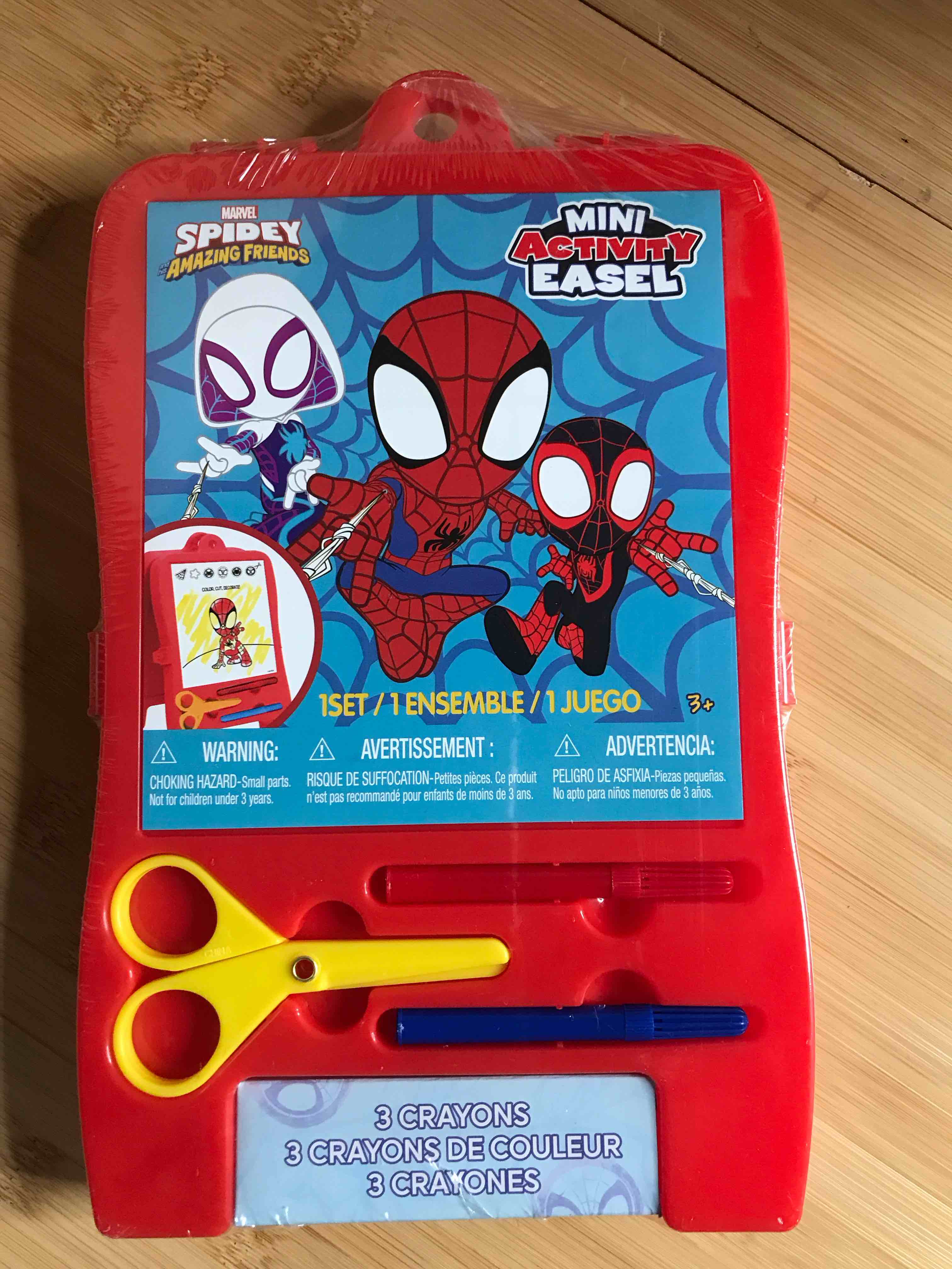 Marvel Spidey Amazing Friends Mini Activity Easel