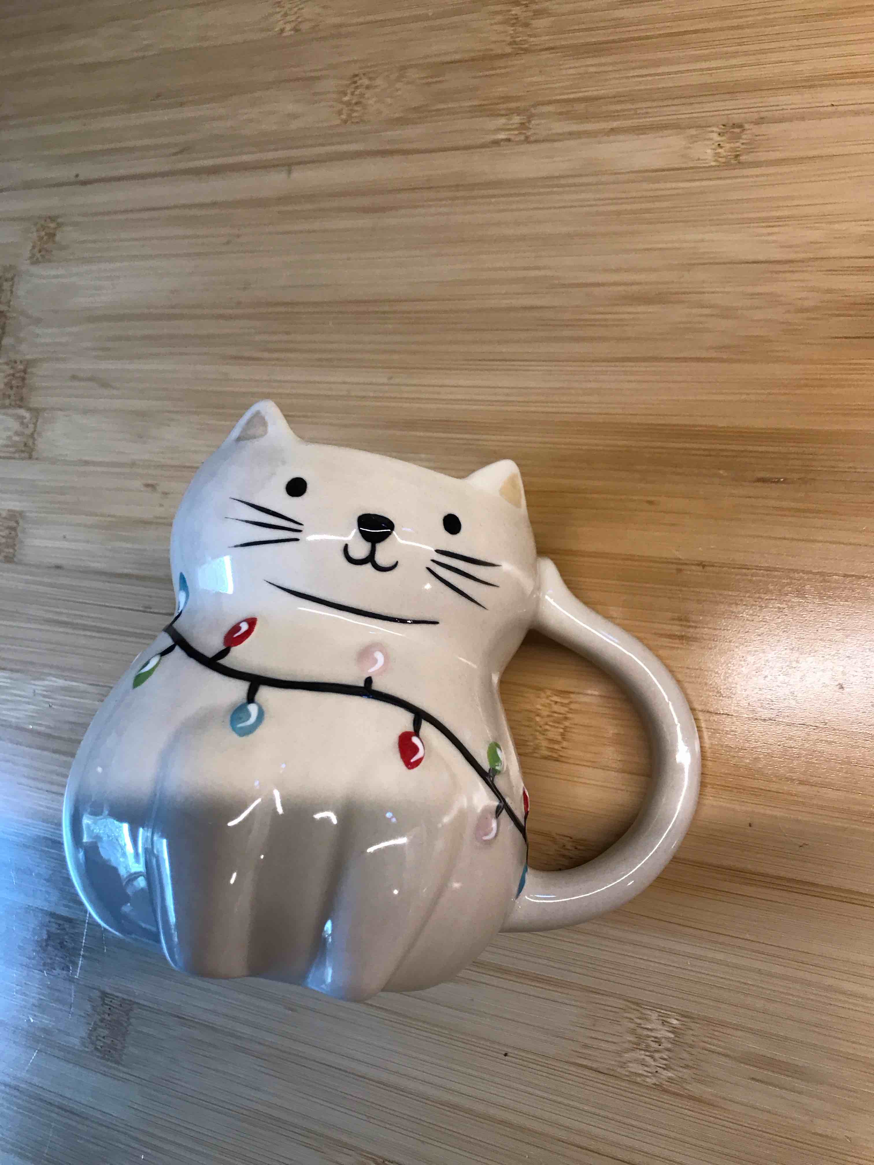 Kitty Cat Christmas Mug