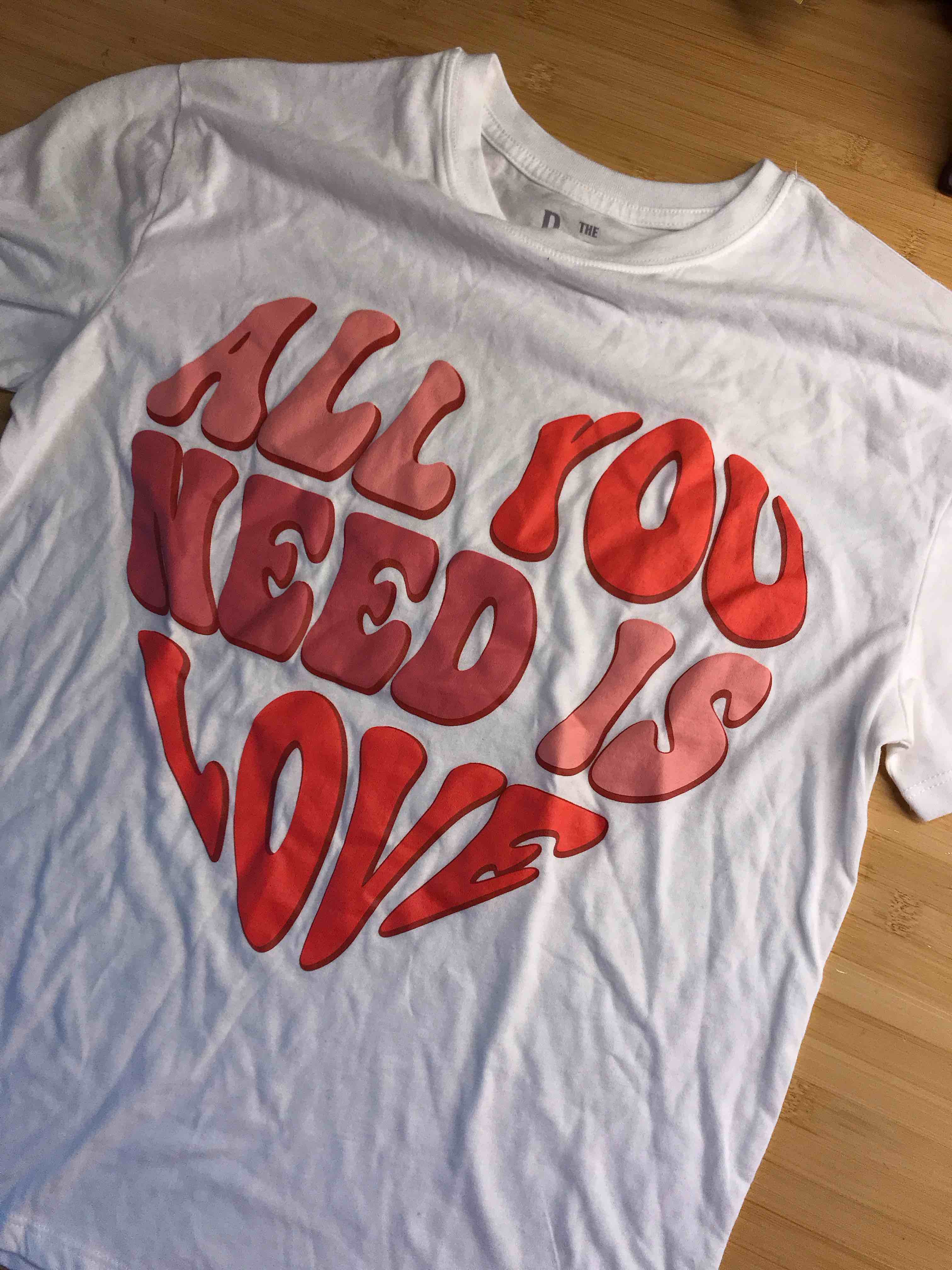 Beatles “All You Need Is Love” T shirt Kids Large 10/12