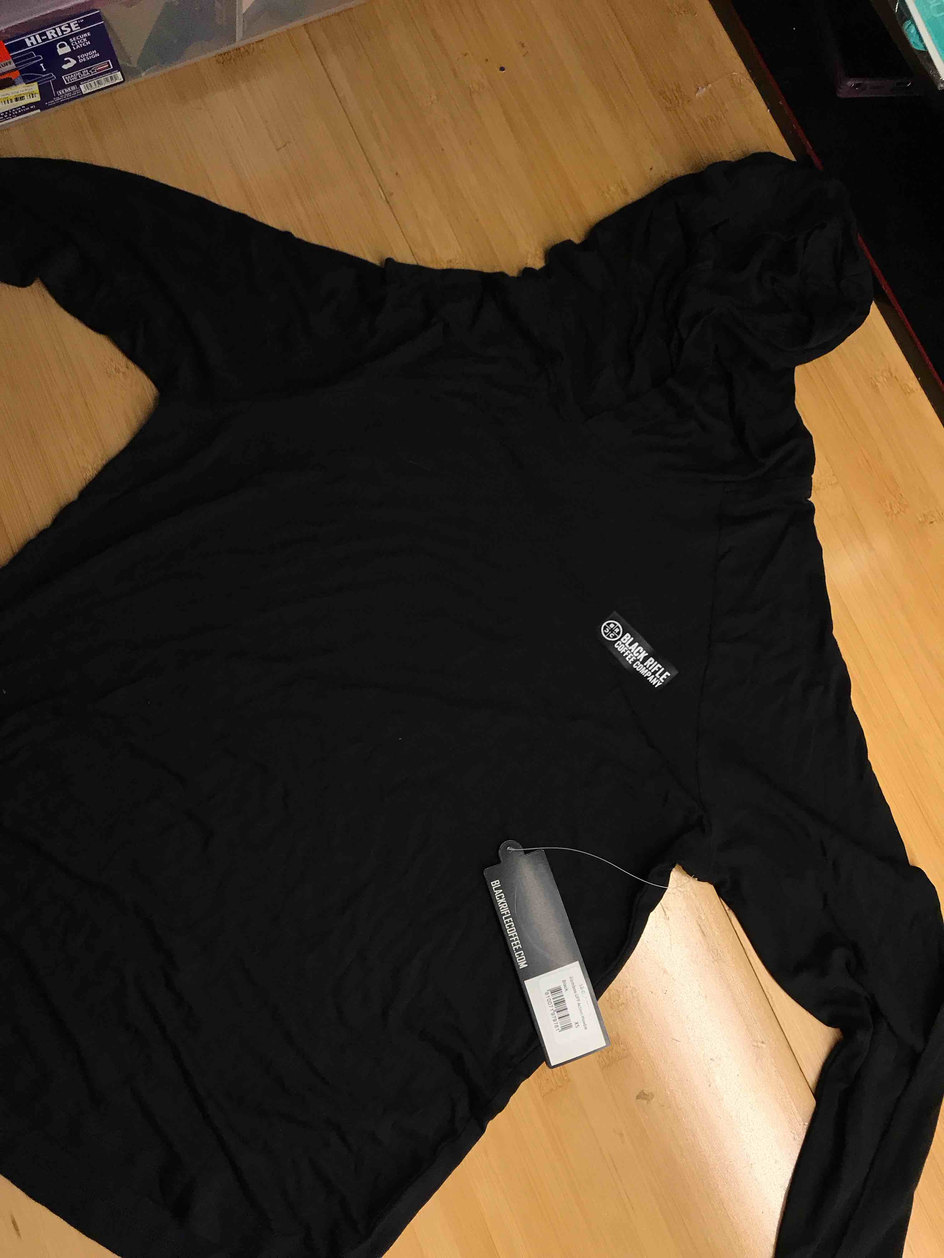 Black Rifle Coffee Company T-shirt  Bamboo UPF Action Hoodie XS