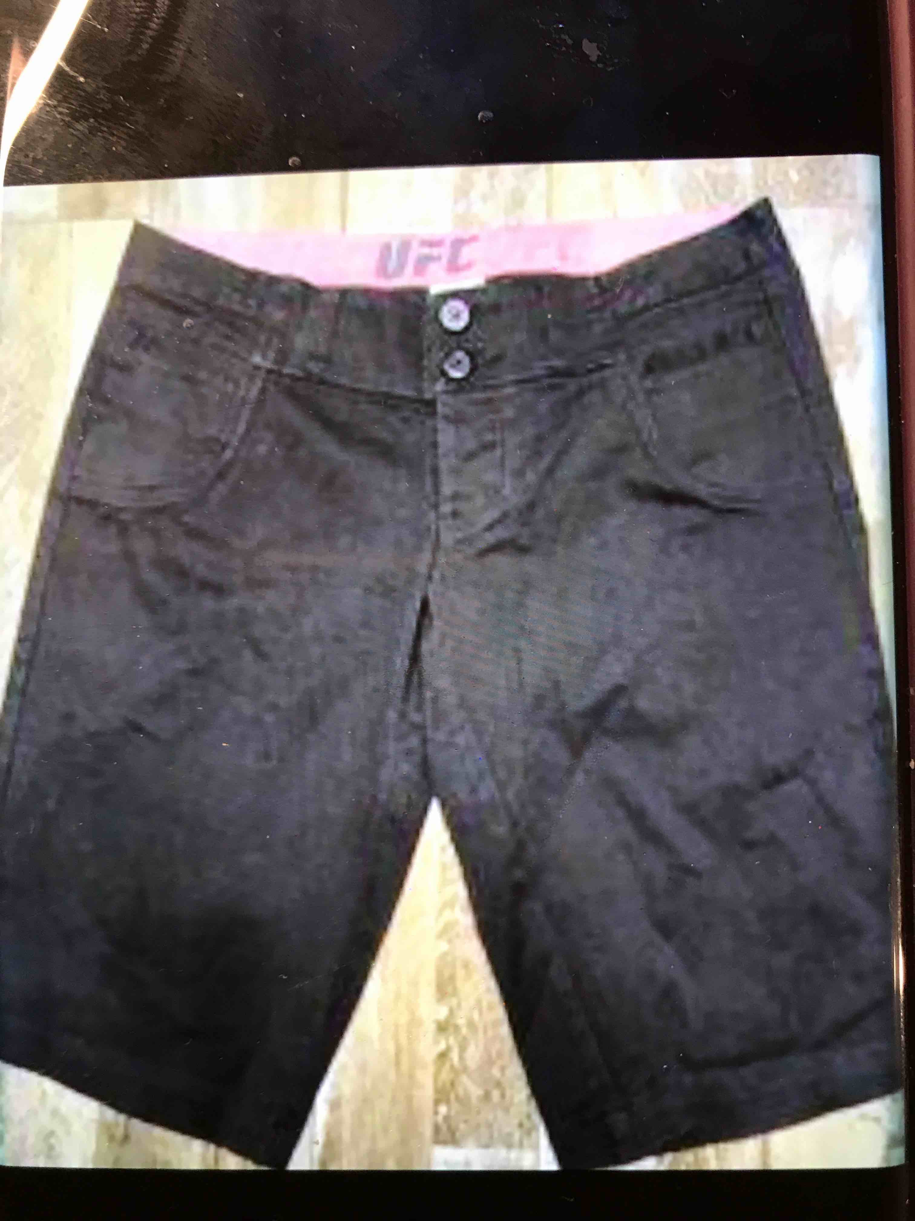 UFC Women’s Large Black Shorts