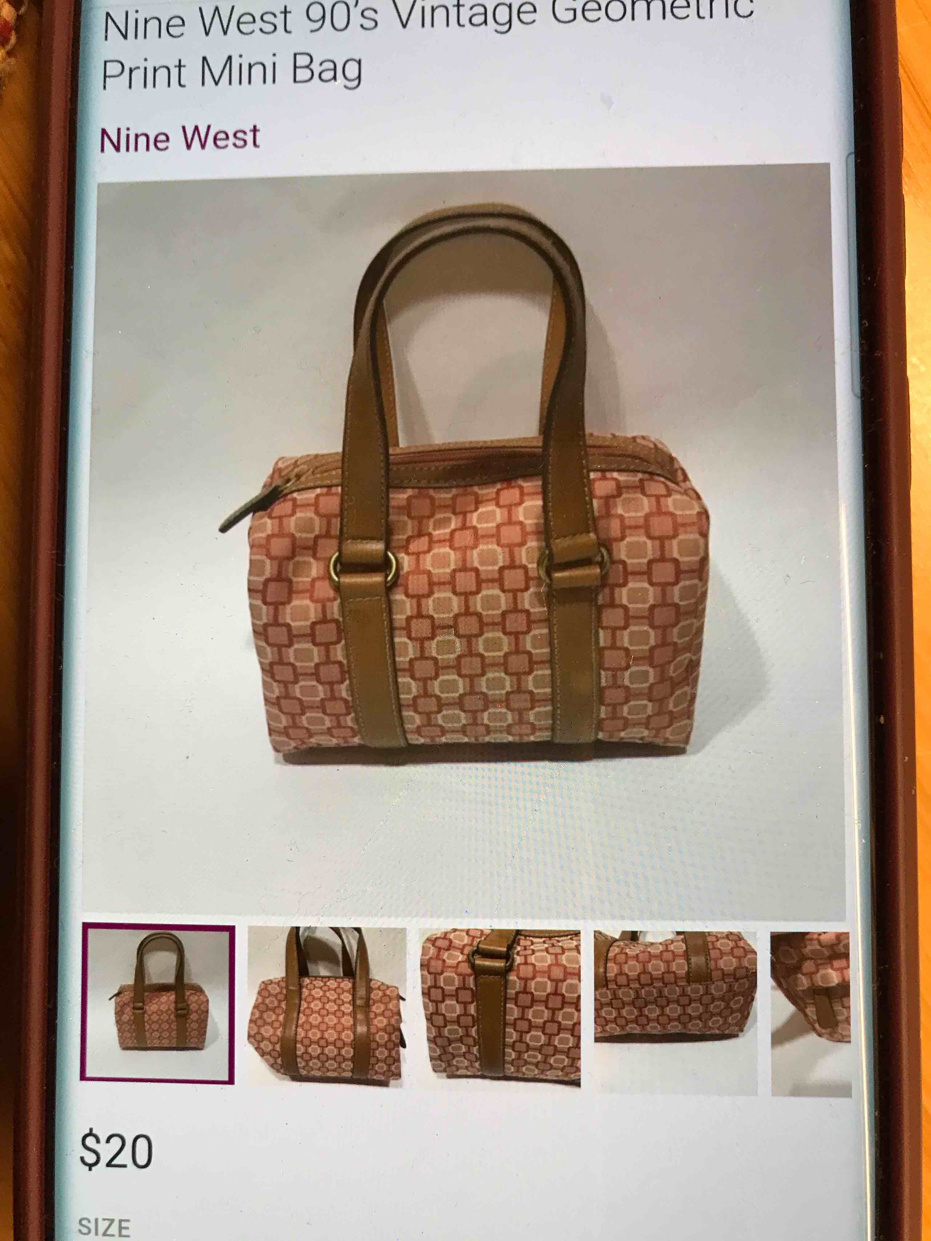 nine west vintage small purse