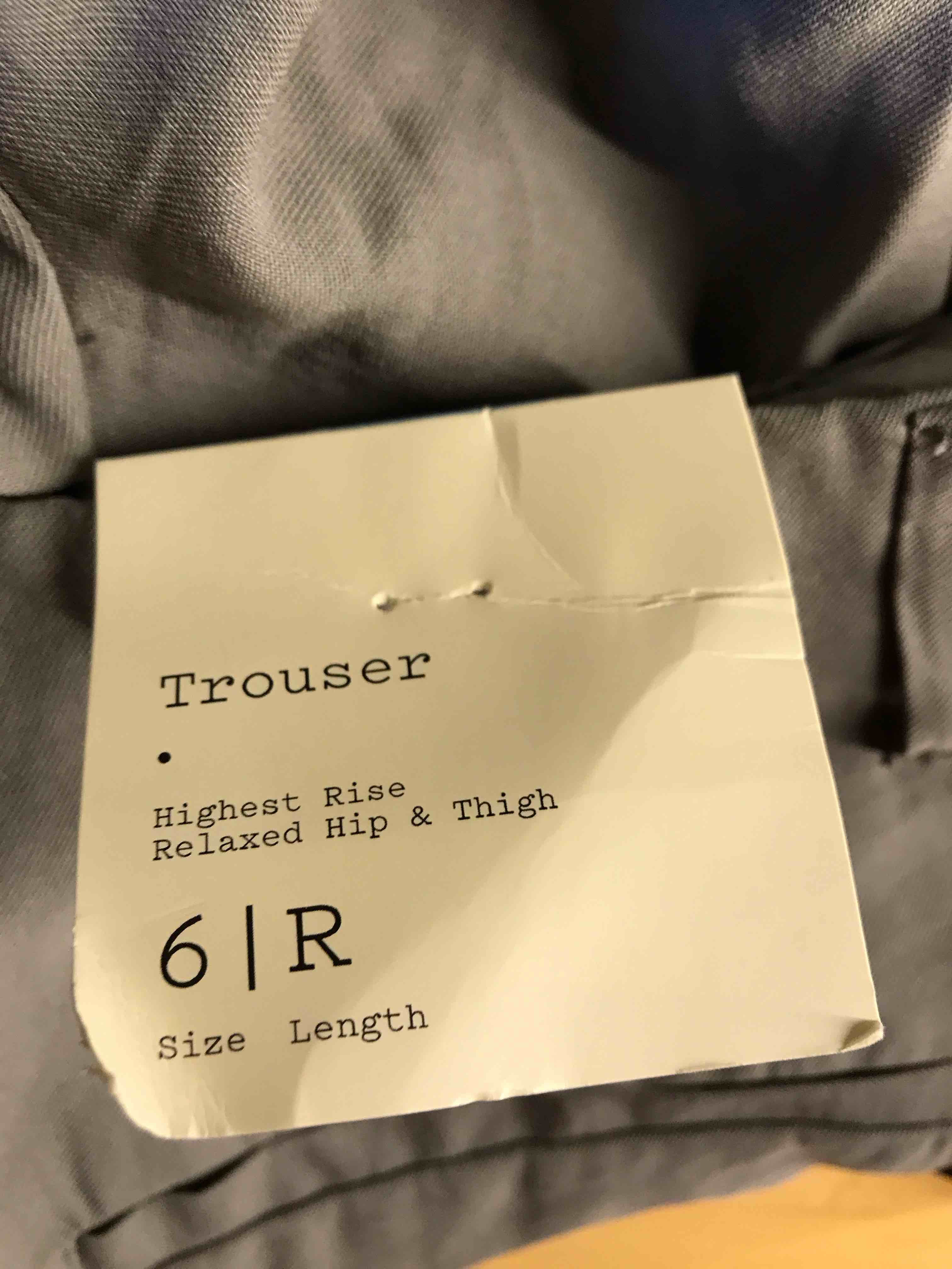 a. new day  Women’s Grey Trousers 6/R