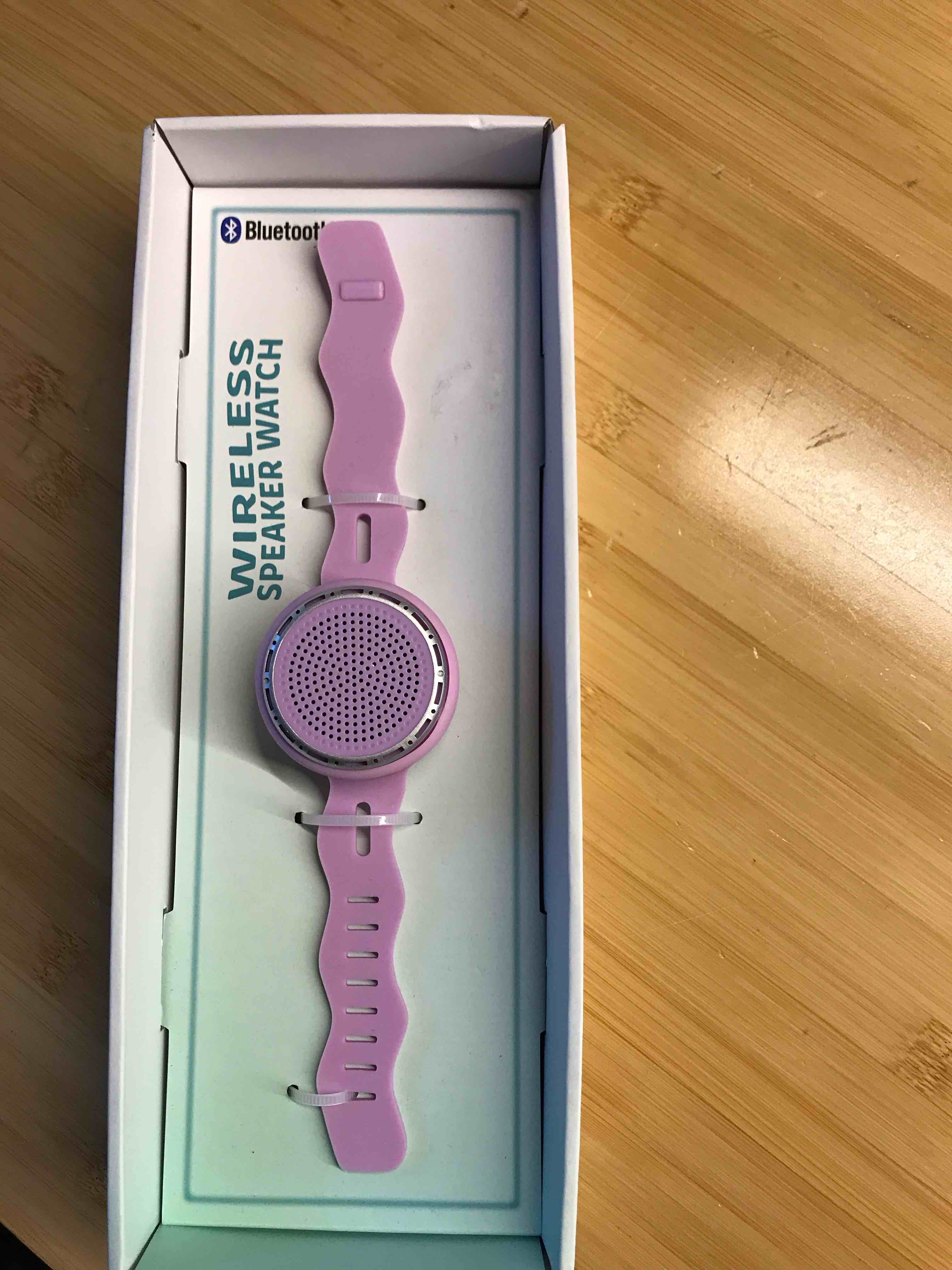 Wireless Speaker Watch Bluetooth Compatible/Rechargeable/Lightweight and Portable 