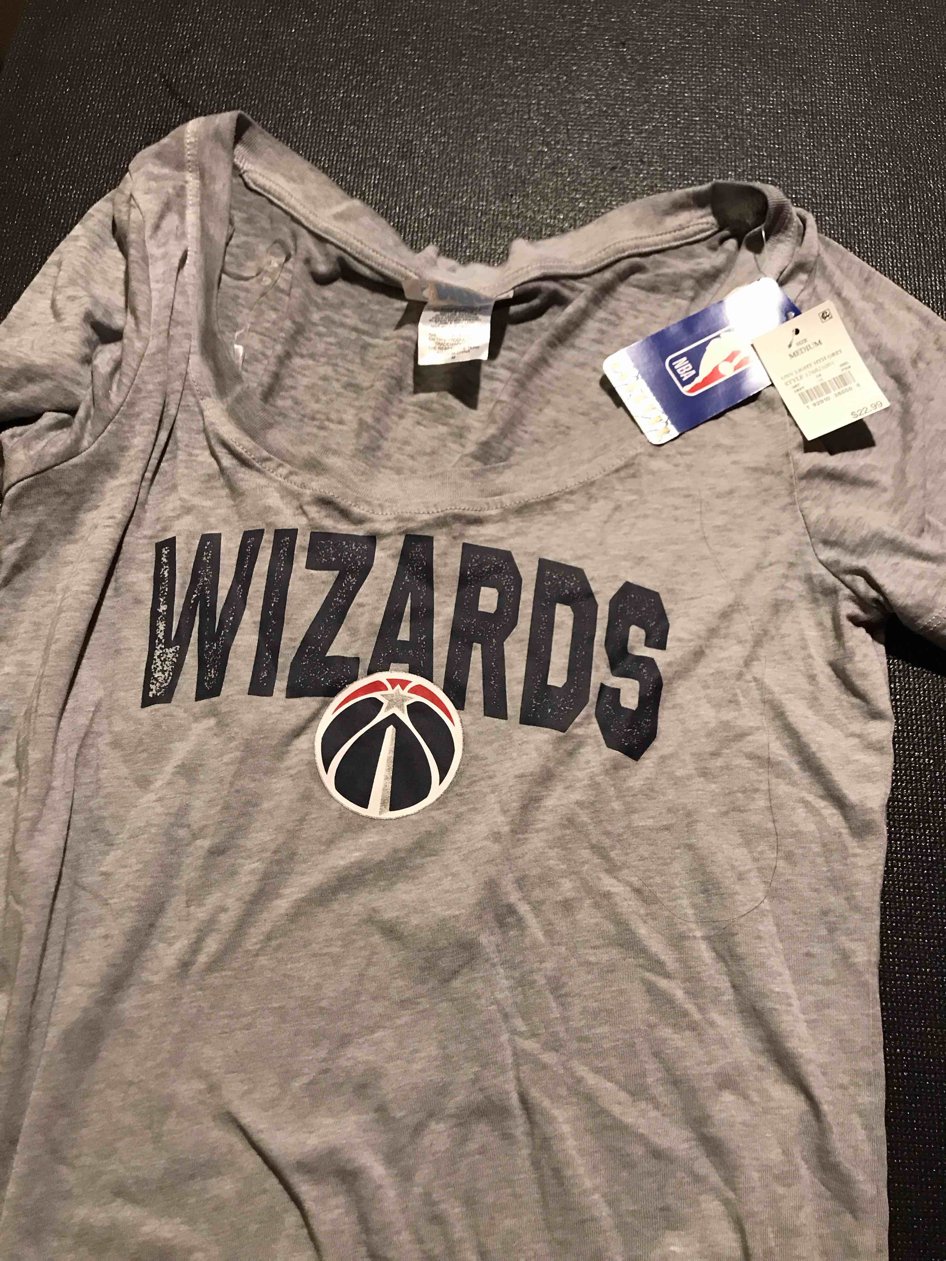 NBA Women’s Medium T- Shirt Wizards