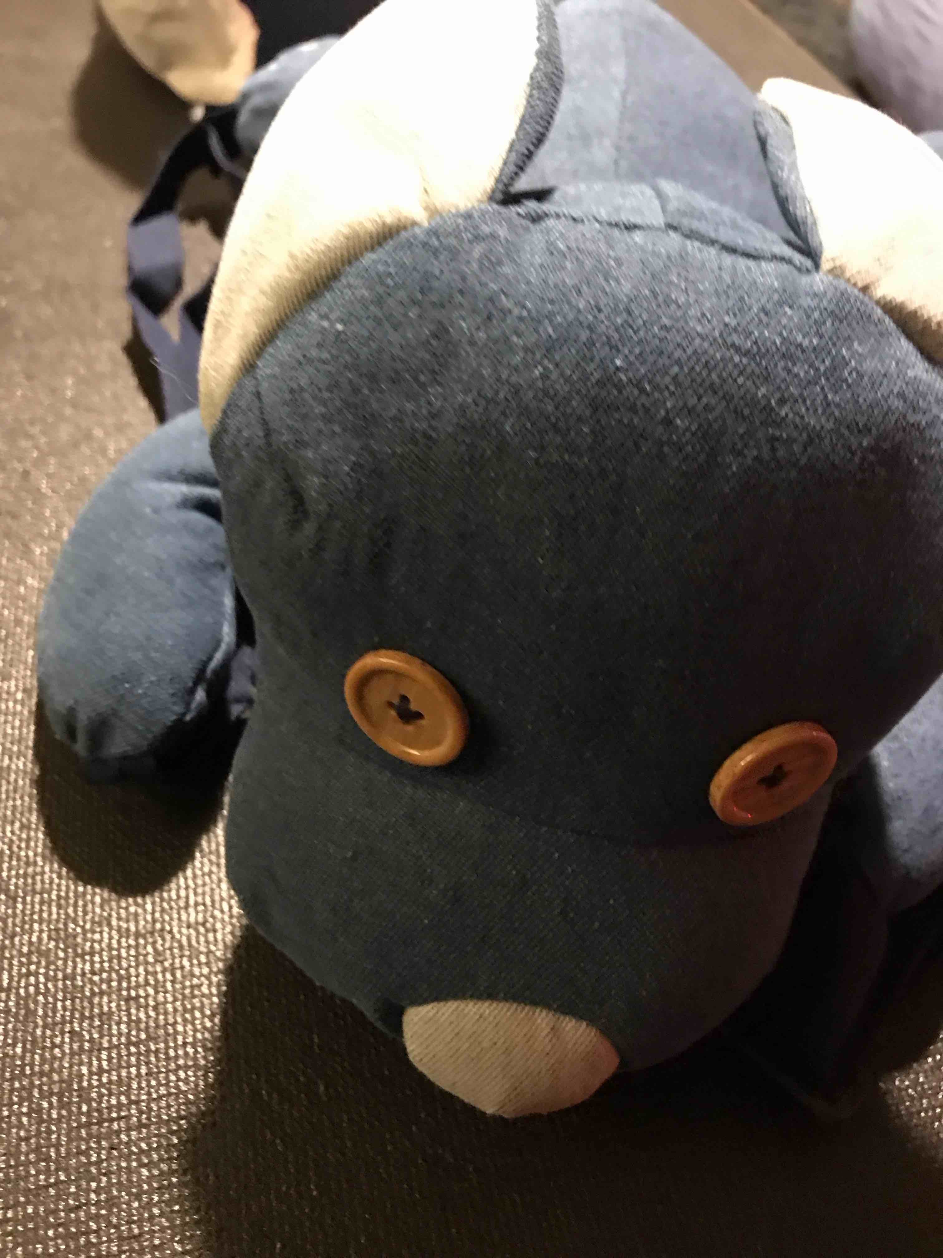 Pippes Denim French Bulldog Kids Backpack