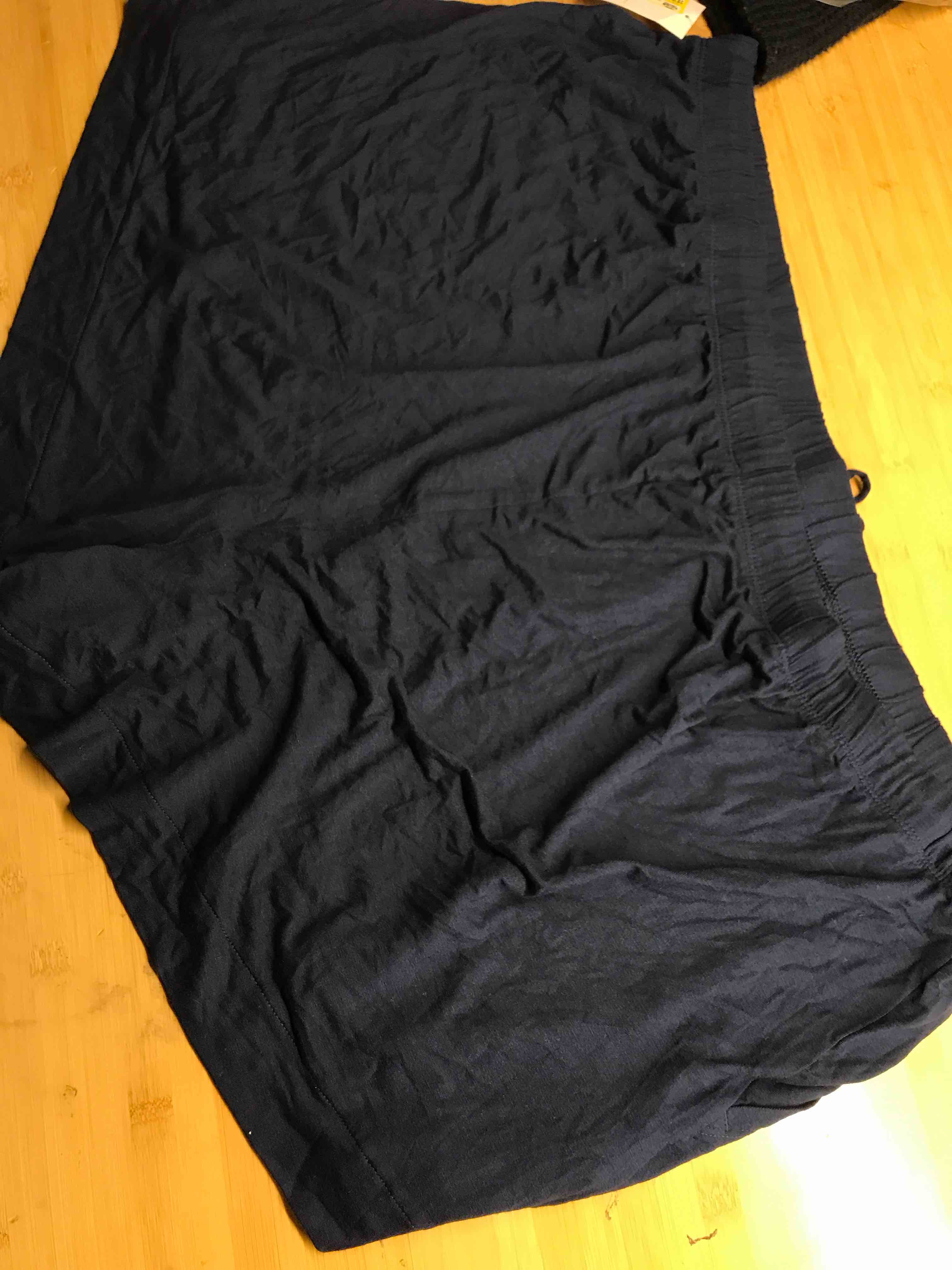 Condition photo showing New/Like New for Women's Cloud Knit Pajama Shorts - Auden™ Navy Blue 2X