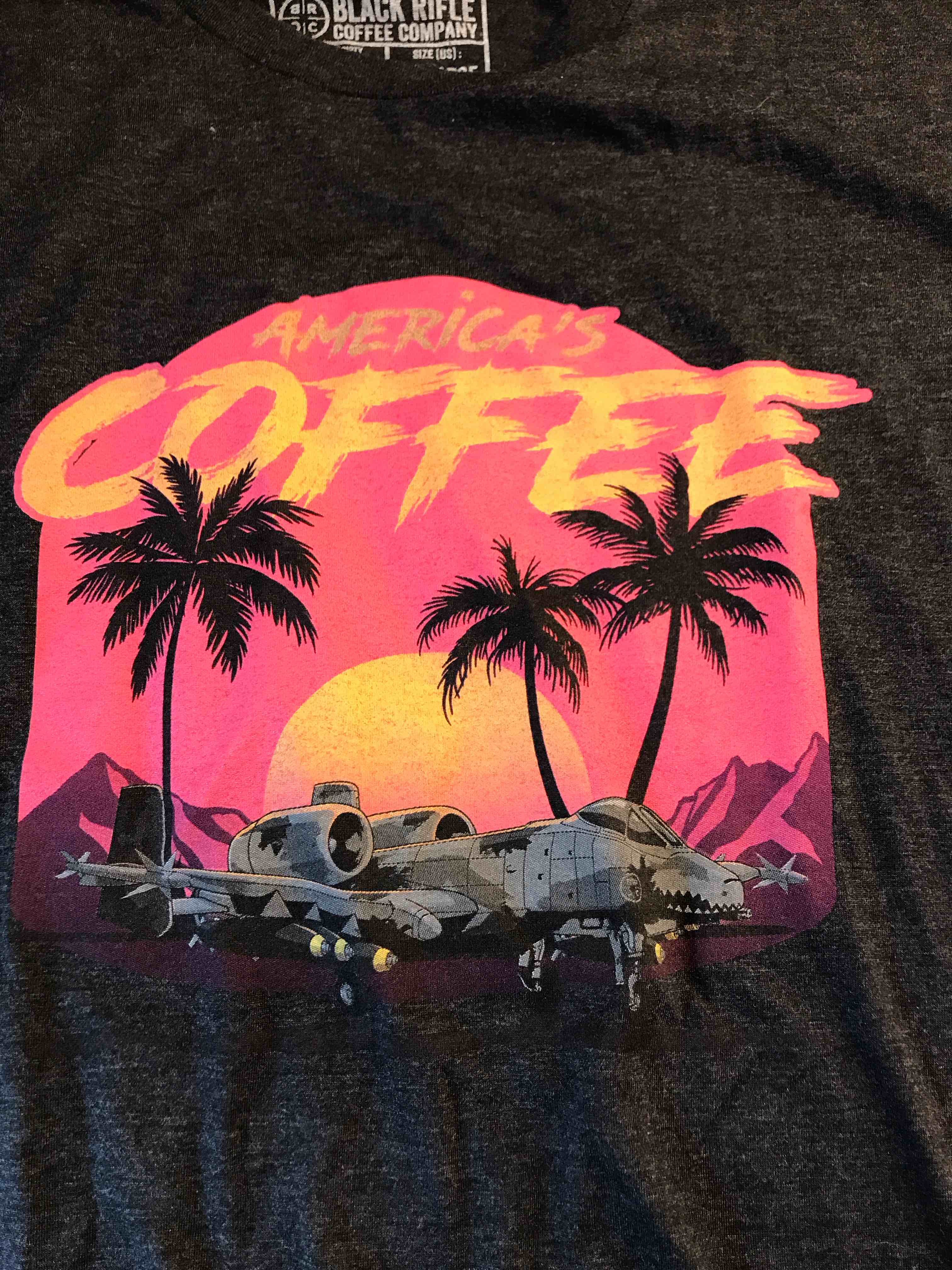 Condition photo showing New/Like New for Black Rifle Coffee Company T- Shirt XXL