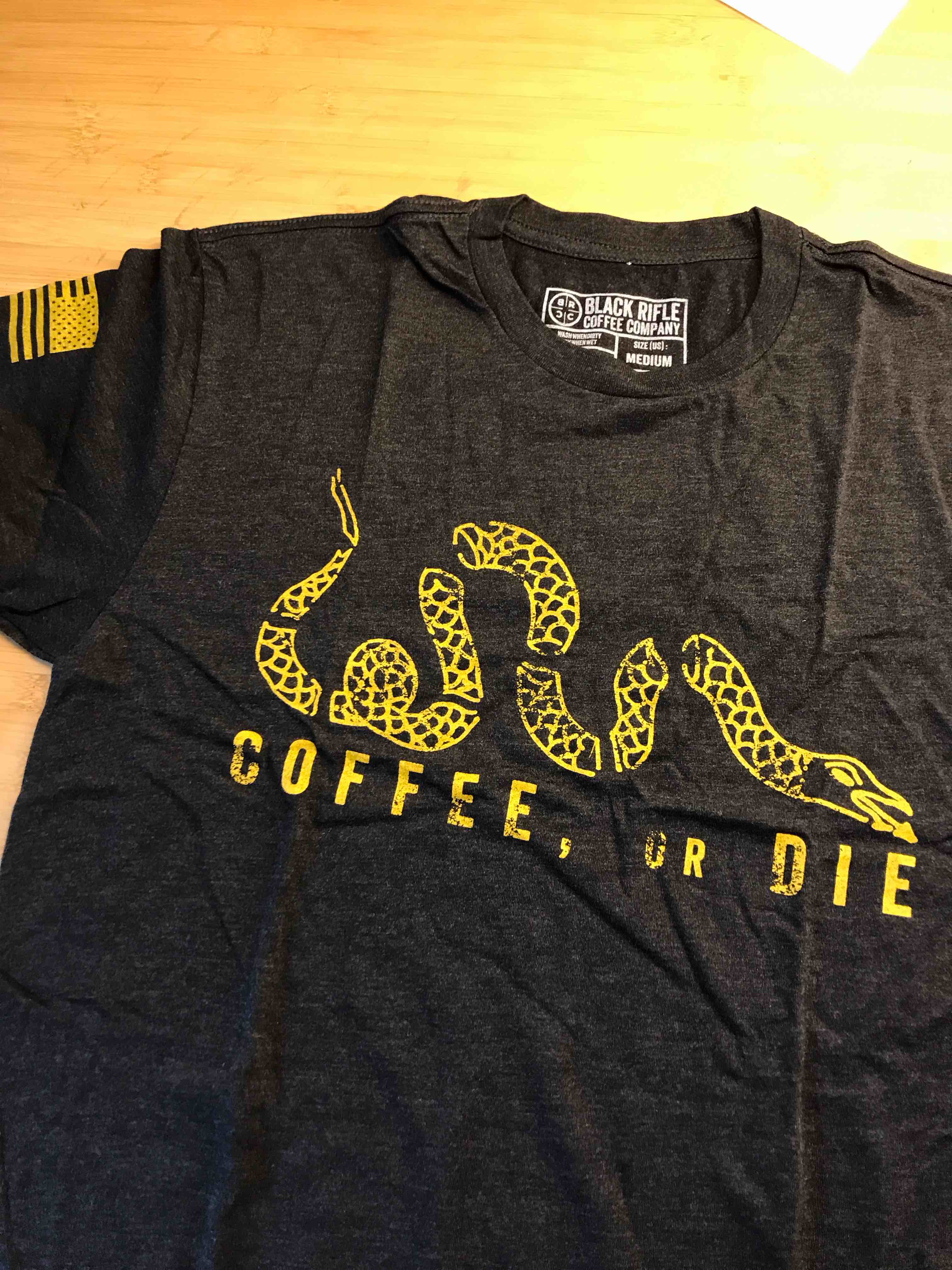 Black Rifle Coffee Company T- Shirt Medium